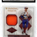 2021 Panini National Treasures - Denny Hamlin WT-DH - GOLD /10 - CSG CGC 9 / 10