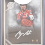 2023 Topps Museum Collection Baseball - Byron Buxton BBU - Silver Framed Auto /15