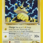 Lt. Surge's Electabuzz (6) - Gym Heroes (G1)