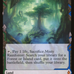 Misty Rainforest - Zendikar Rising Expeditions (ZNE)