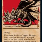 Ancient Copper Dragon (Showcase) - Commander Legends: Battle for Baldur's Gate (CLB)