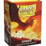 Dragon Shield Sleeves: Ember Standard Dual Matte (Box Of 100)