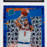 2020-21 Panini Donruss Optic Obi Toppin Blue Velocity Parallel - CSG 10