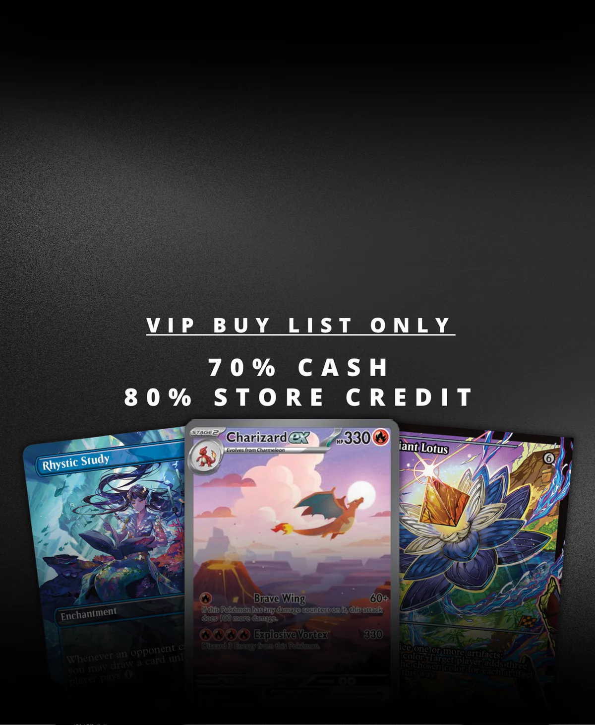 TCG Singles Buy List