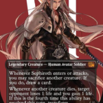 Sephiroth, Fabled SOLDIER (Borderless) (0382) - Final Fantasy (FIN)