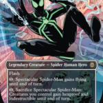 Spectacular Spider-Man (0238) (Borderless) (Textured Foil) - Marvel's Spider-Man (SPM)