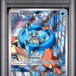 Squirtle 148/142 Stellar Crown Illustration Rare - 2024 Pokemon - PSA 9