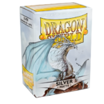 Dragon Shield Sleeves: Silver Matte (Box Of 100)