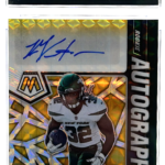 2021 Panini Mosaic - Michael Carter RA-35 - Black Gold /8 - CSG CGC 10 / 10