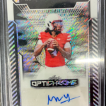 2025 Leaf Optichrome - Malik Washington Silver Shimmer Autograph 6/10