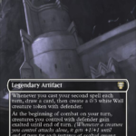 Rammas Echor, Ancient Shield (Borderless) - Commander: The Lord of the Rings: Tales of Middle-earth (LTC)