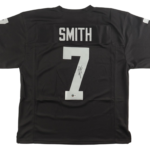 Geno Smith Autographed Signed Raiders Football Jersey (Beckett)