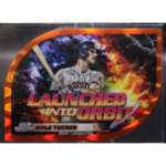 2024 Cosmic Chrome - Kyle Tucker LIO-11 - Launched Into Orbit Orange Galactic /25