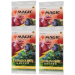 4 Pack Bundle - Dominaria United Jumpstart Booster - Magic The Gathering