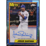 2025 Topps Chrome Silver Pack - Johana Santana 90CA-JS - Auto /99