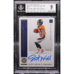 2021 Panini Encased Footballl - Javonte Williams RNS-JWI - Rookie Notable Signatures /25 - Beckett 9