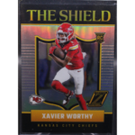 2024 Panini Zenith Football - Xavier Worthy 7 - The Shield