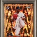 2023 Topps Gilded - Brayan Bello 137 - Raywave Gold Etch /10 - PSA 10