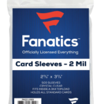 Fanatics Soft Card Sleeves (500 Count)