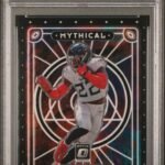 2022 Panini Donruss Optic - Derrick Henry M-10 - Mythical Black Pandora /25 - PSA 9