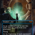 Abhorrent Oculus (Borderless) - Duskmourn: House of Horror (DSK)