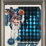 2022 Panini Mosaic - Jaden Ivey 23 - Montage White /25 - PSA 9