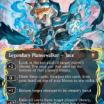 Jace, the Mind Sculptor (Borderless) (Raised Foil) - Commander: Bloomburrow (BLC)