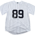 Jasson Dominguez Autographed Jersey JSA Authenticated (MLB & Fanatics)