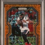 2020 Panini Prizm - Deshaun Watson 74 - Lazer Prizm - PSA 9