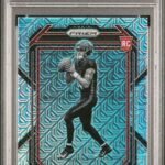 2022 Panini Prizm - Desmond Ridder 302 - Variation Mojo Prizm /25 - PSA 10