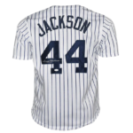 Reggie Jackson Autographed Signed New York Yankees  Baseball Jersey (JSA)