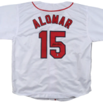 Sandy Alomar Autographed Signed Indians Baseball Jersey (AWM)