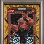 2023 Panini Prizm UFC - Carlos Ulberg /10 - Gold Undercard /10 - PSA 10