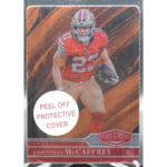 2023 Panini Plates & Patches Football - Christian Mccaffrey 86 - Gold /10